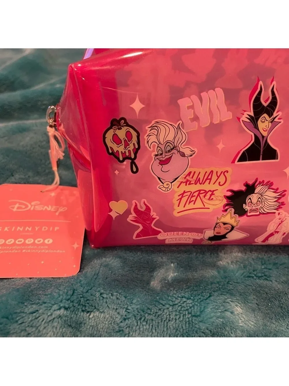 NWT Disney Skinnydip London Villians  make up pouch